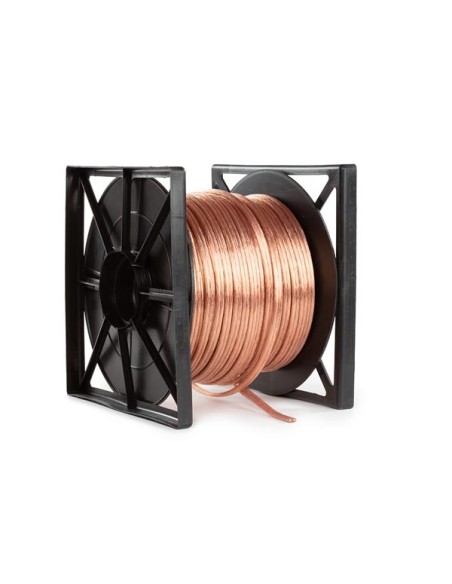 SPEAKER WIRE - TRANSPARENT -  2 x 4.00 mm² - 100 m