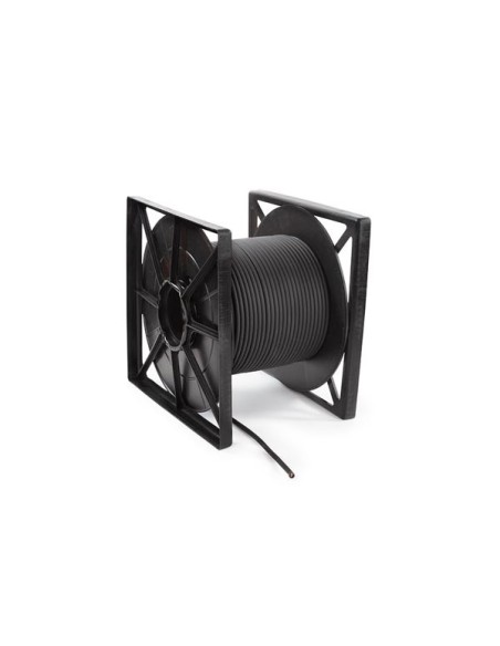 HIGH QUALITY SPEAKER WIRE - BLACK -  2 x 1.50 mm² - 100 m