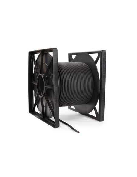 HIGH QUALITY SPEAKER WIRE - BLACK -  2 x 1.50 mm² - 100 m