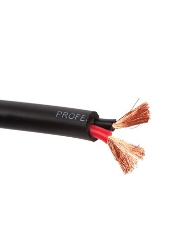 HIGH QUALITY SPEAKER WIRE - BLACK -  2 x 2.50...