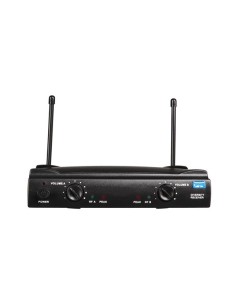 UHF WIRELESS  MICROPHONE - DUAL CHANNEL 2