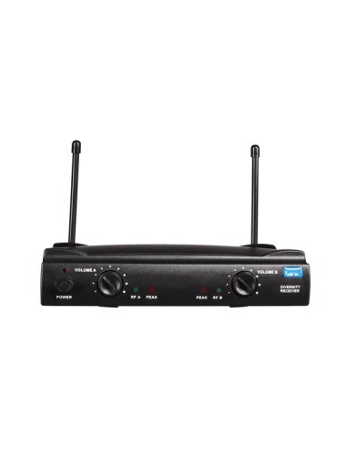UHF WIRELESS  MICROPHONE - DUAL CHANNEL