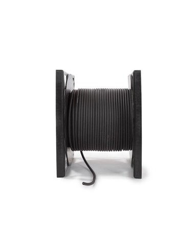 MONO OFC MICROPHONE CABLE - BLACK - 100 m