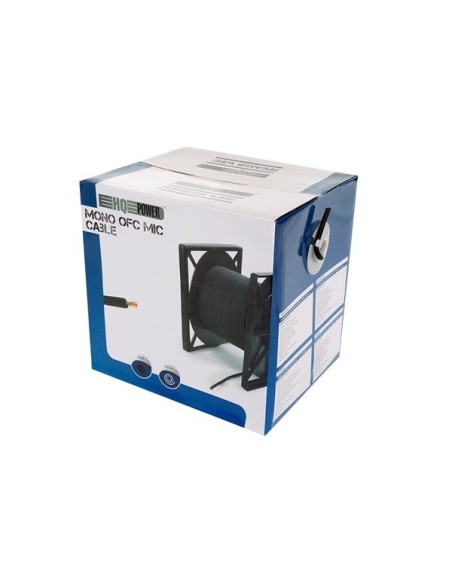 MONO OFC-MICROFOONKABEL - ZWART - 100 m