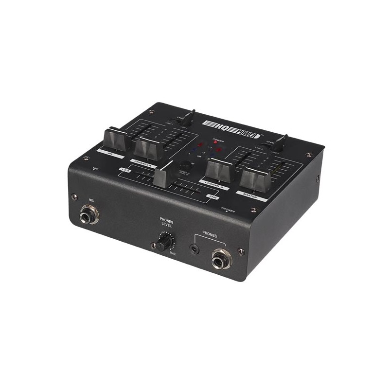 2-CHANNEL MIXER WITH 2 USB INPUTS