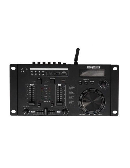 2-CHANNEL DJ MIXER WITH DSP EFFECTS