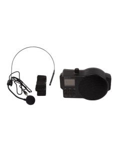 MOBIELE SPRAAKVERSTERKER MET USB/SD en FM-RADIO