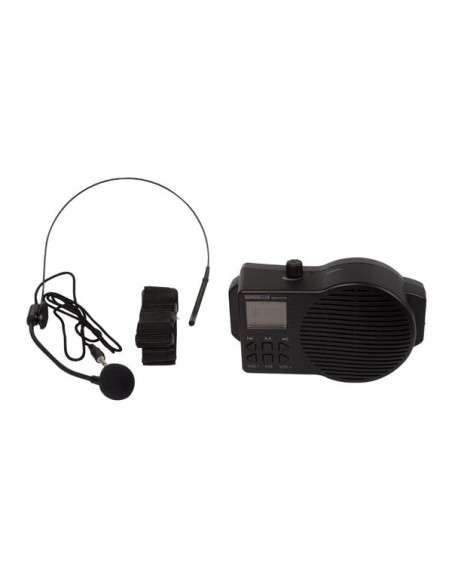 PORTABLE PUBLIC ADDRESS SYSTEM with USB/SD and FM radio