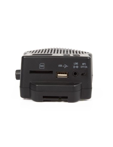 MOBIELE SPRAAKVERSTERKER MET USB/SD en FM-RADIO