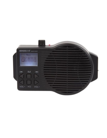 MOBIELE SPRAAKVERSTERKER MET USB/SD en FM-RADIO