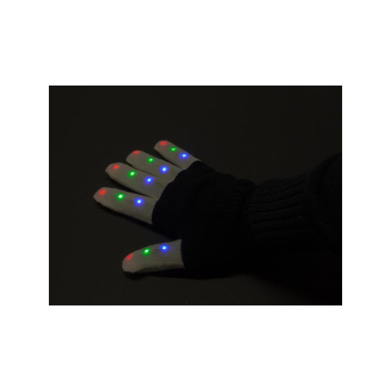 GANTS Lumineux bricolage. gants LED, gant illuminé