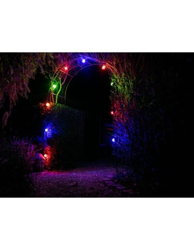 LED PARTY LIGHT CHAIN - 20 E27 SOCKETS - NO...