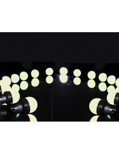 LED-FEESTSLINGER met 20 WARMWITTE LED-LAMPEN