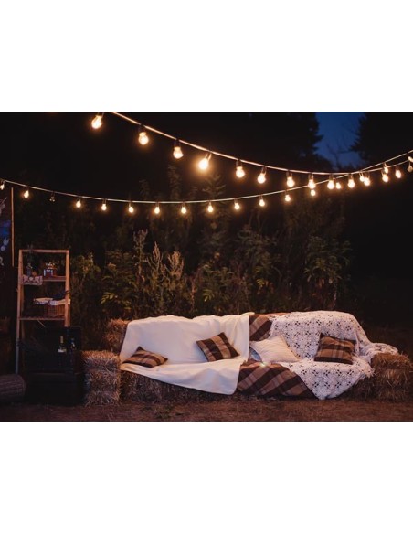 LED-FEESTSLINGER met 20 WARMWITTE LED-LAMPEN