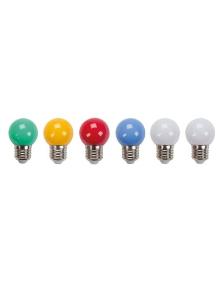 AMPOULES LED MULTICOLORES - 10 pcs