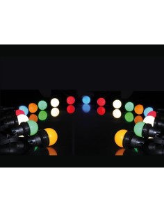 GEKLEURDE LEDLAMPEN - 10 st. 2