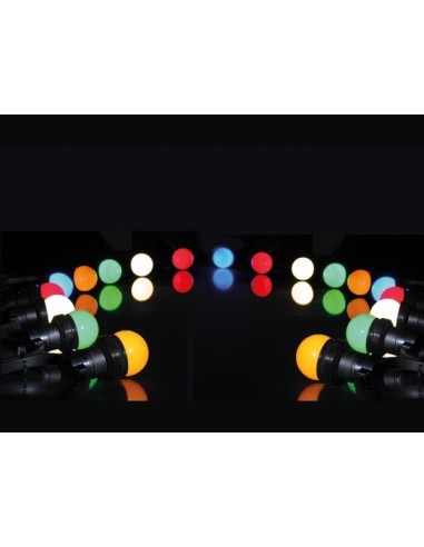 AMPOULES LED MULTICOLORES - 10 pcs