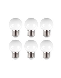 Witte reservelampen - 6 st.