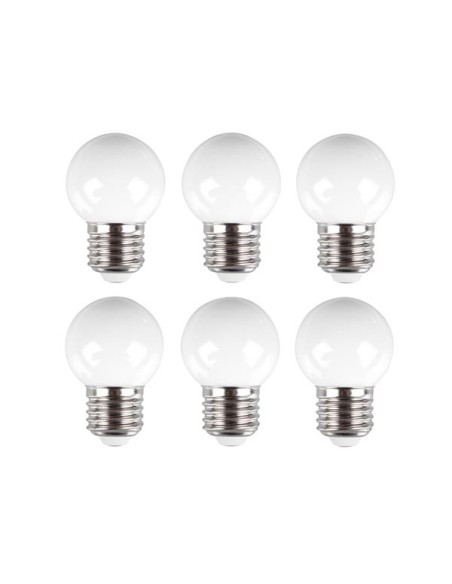 Lampes blanches de rechange - 6 pcs