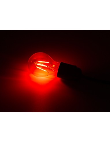 FILAMENT LIGHT BULB SET - A60 - CLEAR GLASS - 4...