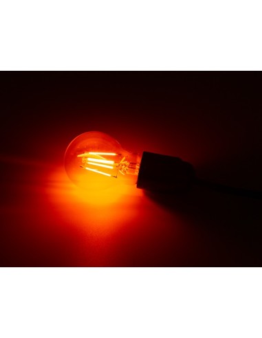 SET LED-GLOEILAMPEN - A60 - HELDER GLAS - 4 st....