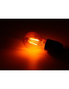 SET LED-GLOEILAMPEN - A60 - GEKLEURD GLAS - 4 st. - ROOD... 2