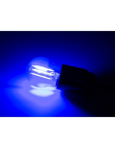 FILAMENT LIGHT BULB SET - G45 - CLEAR GLASS - 4...