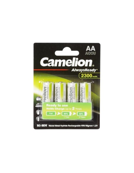 NiMH AA 1.2 V - 2300 mAh 'ALWAYSREADY™' (4 St./Blisterverpackung)