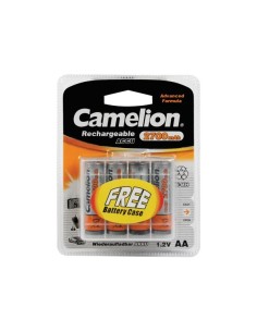 NiMh AA BATTERIJ 1.2V-2700mAh (4/kaart ) - OPBERGDOOS