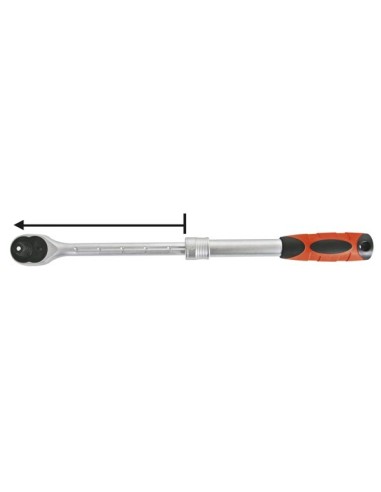 1/2" AUSZIEHBARE RATSCHE - 72T