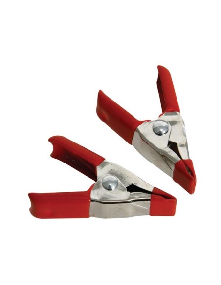 VEERKLEMMENSET - 2" - METAAL - 4 st.