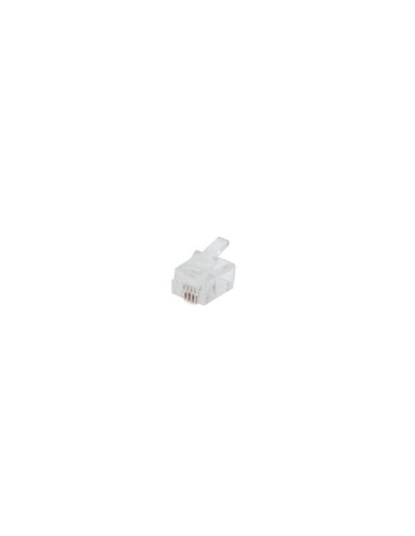 CONECTOR MODULAR RJ11 6P4C