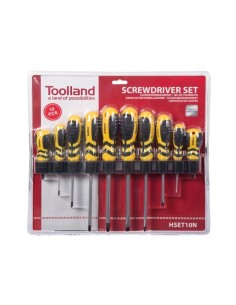 SCHROEVENDRAAIERSET - 10 st. 2
