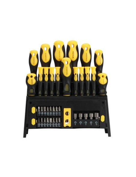 SCHROEVENDRAAIER- EN BITSET - 39 st.