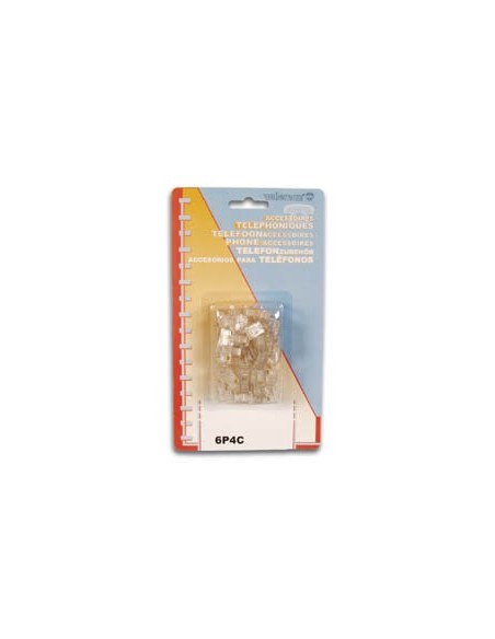 WESTERN-MODULAR-STECKER RJ11 6P4C, 50 St. PRO BLISTER