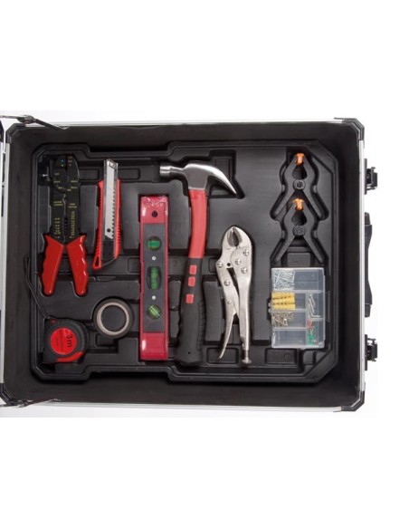 VALISE À OUTILS EN ALUMINIUM 260 pcs