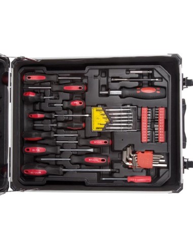 VALISE À OUTILS EN ALUMINIUM 260 pcs