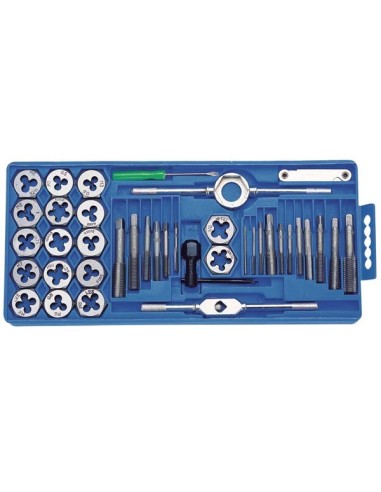 TAP AND DIE SET - 40 pcs