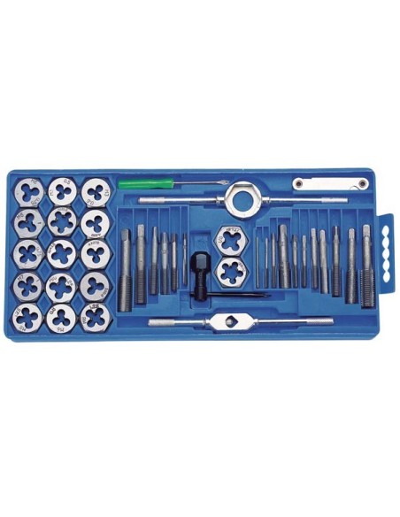 JEU DE TARAUDS ET DE FILIÈRES - 40 pcs