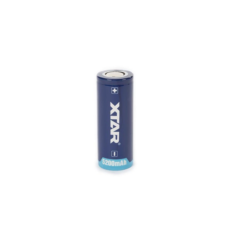 XTAR LI-ION 3.6 V - 5200 mAh - 26650