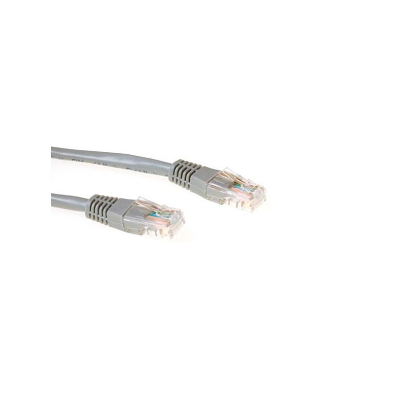 EWENT - U/UTP NETWORK PATCH CABLE / 3 m / GREY / M-M