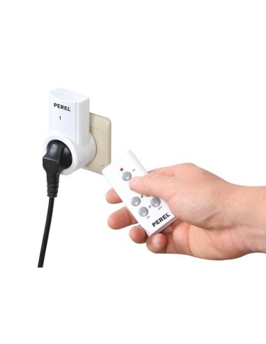 JEU DE PRISES AVEC TÉLÉCOMMANDE (3 PRISES +...