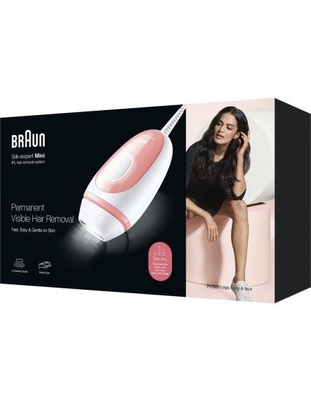 BRAUN Silk-expert PL1000 light hair remover IPL Pink, White