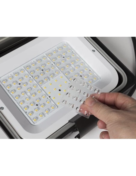 PROFESSIONELE LED-SCHIJNWERPER - 60 W - WARMWIT - 3000K