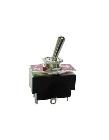 INTERRUPTOR DE PALANCA MAXI DPDT ON-ON 5A/250V