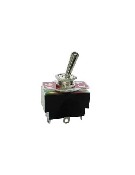 INVERSEUR BIPOLAIRE A LEVIER ON-ON 5A/250V - CONNEXION A SOUDER