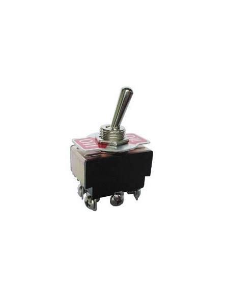 MAXI TUIMELSCHAKELAAR DPDT ON-ON 5A/250V