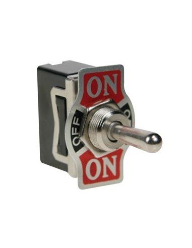 TOGGLE SWITCH DPDT 2P ON-OFF-ON 10A/250V - LOW-COST