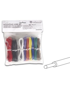 ASSORTIMENT FILS DE CÂBLAGE - 10 COULEURS - 60m - ÂME...