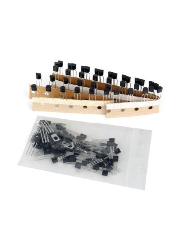 TRANSISTOR SET - 100 PCS - 8 VALUES